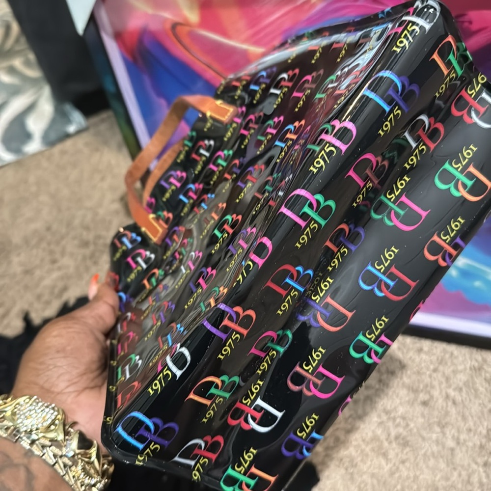 Colorful Logo mini Tote Bag - Picture 5 of 6